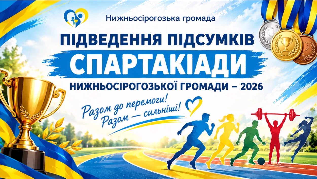 У Нижньосірогозькій громаді підбили підсумки Спартакіади-2026
