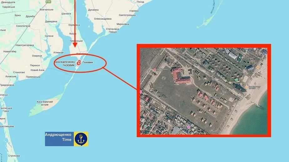 У Кирилівці БпЛА влучив у базу відпочинку, де розміщувалися російські військові