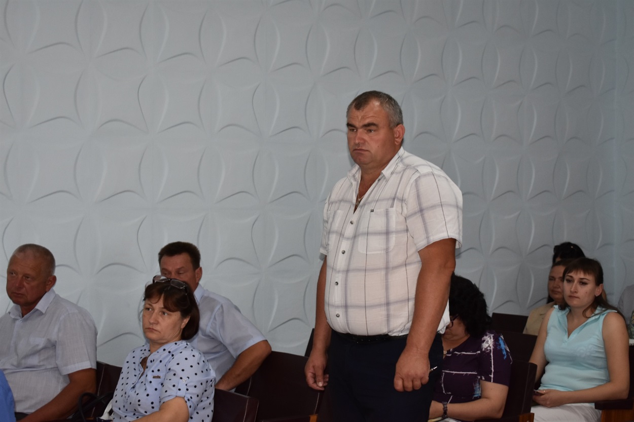 Верхньоторгаївський сільський голова Сергій Долецький