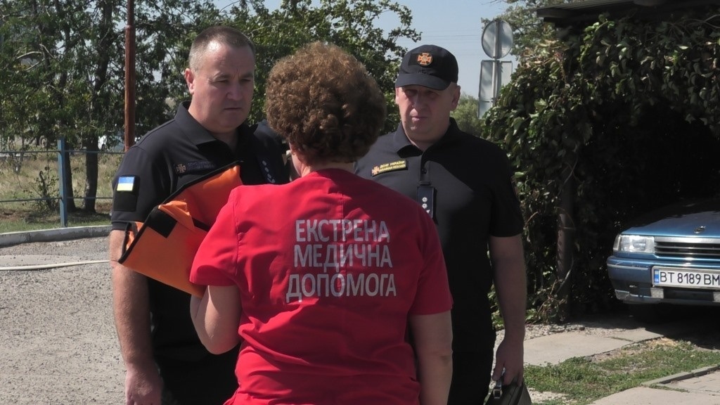 На місці події — бригада екстреної медичної допомоги