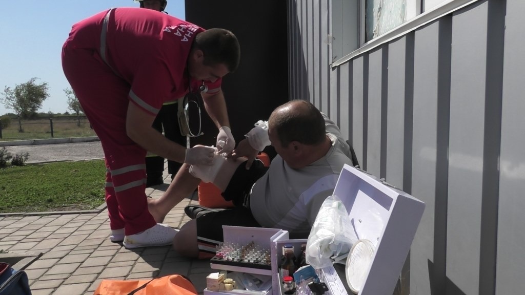 Постраждалим надано першу медичну допомогу