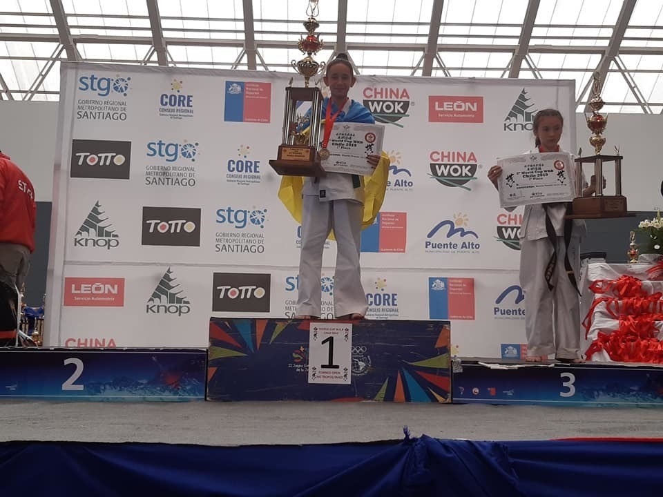 Чемпіонка Світу з кіокушин карате Ауріка Побиванець