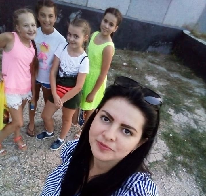Вікторія Павліковська і її вихованки