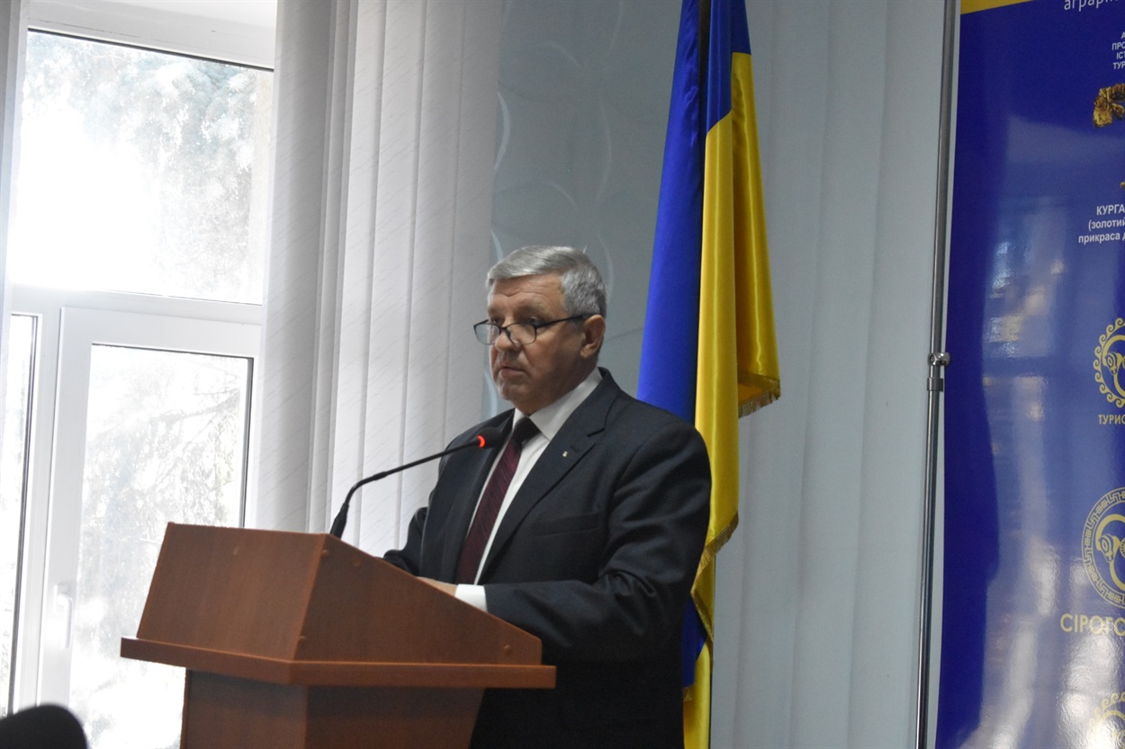 Павло Павлов, голова Нижньосірогозької райдержадміністрації