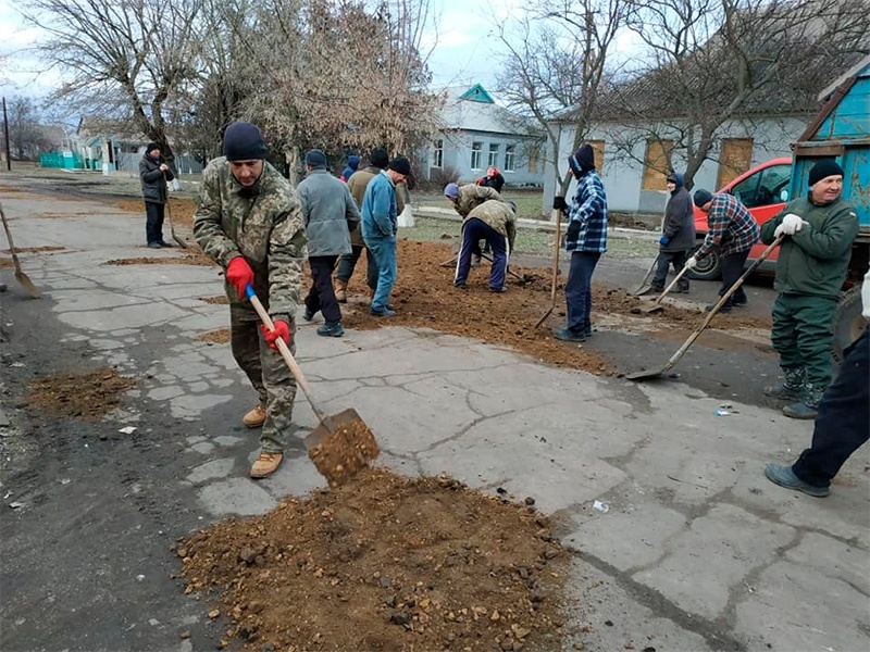 2019 рік. Ремонт дороги Нижні Сірогози — Дем’янівка