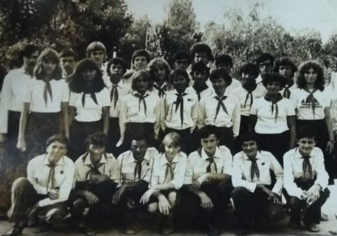 1982 рік. Делегація угорських школярів