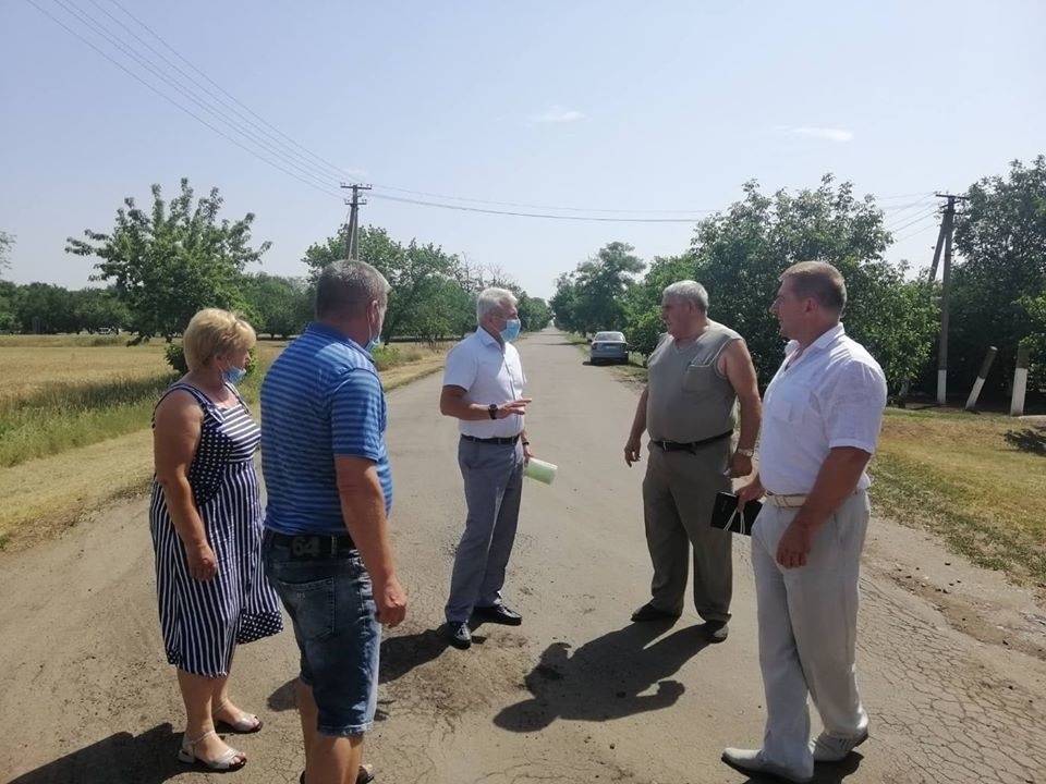 Зустріч Дмитра Такаджи з директором ТОВ “Анатолівське” Петром Яворським