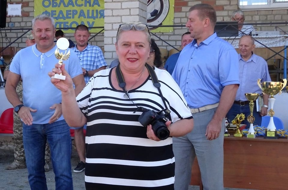 Нагороду отримує Віта Копенко