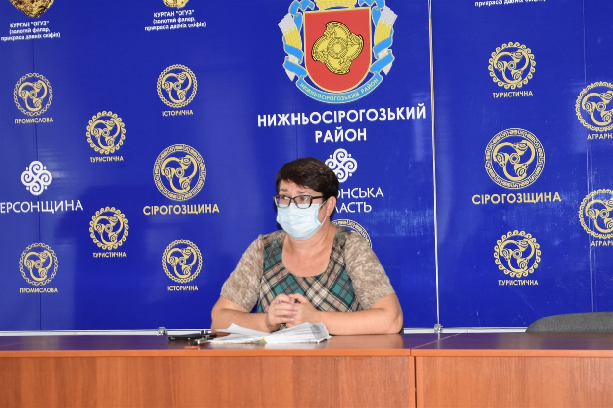 Оксана Полуекто проводить “оперативку” з керівниками установ