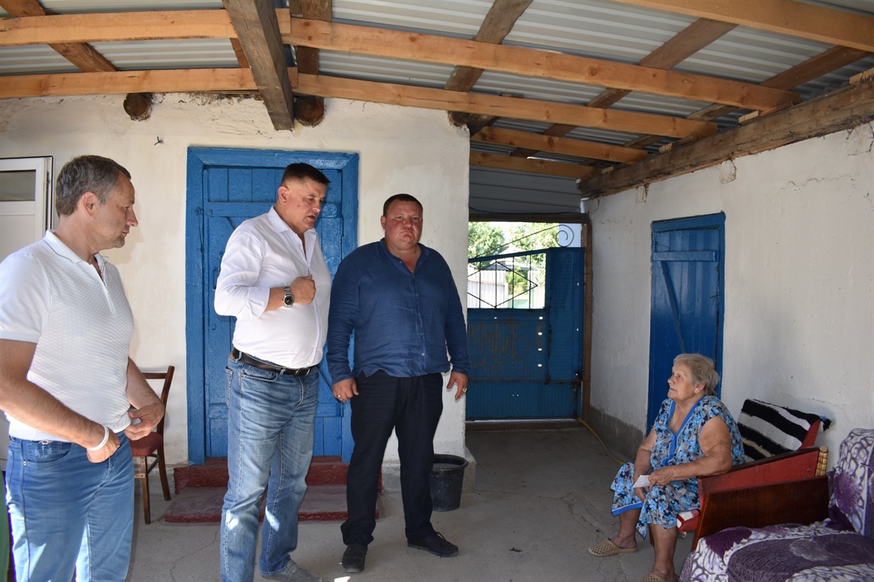 Ніну Ковач відвідали Василь Дудка,Сергій Максименко, Ігор Колихаєв