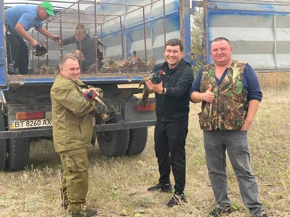Василь Шитець, Валерій Тимошенко, Василь Дудка: можемо ділитися досвідом вирощування фазанів