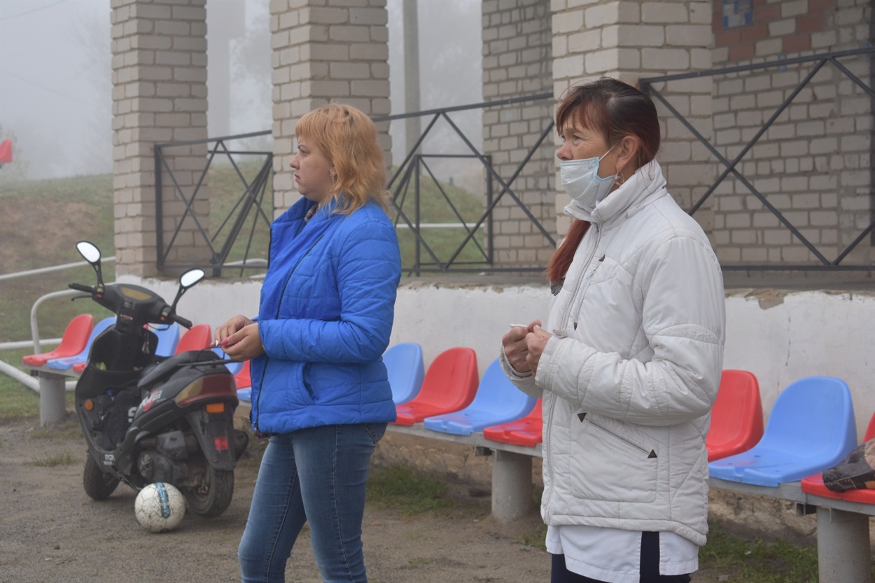 Медичний супровід матчу забезпечувала Ірина Куракова