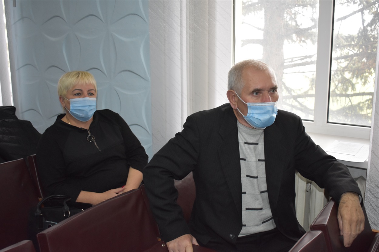 Депутати райради Наталія Вязова і Віктор Толкачов