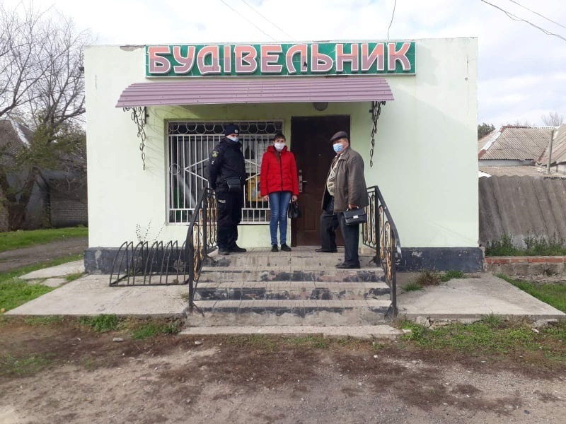 Нижні Сірогози. Магазин “Будівельник”