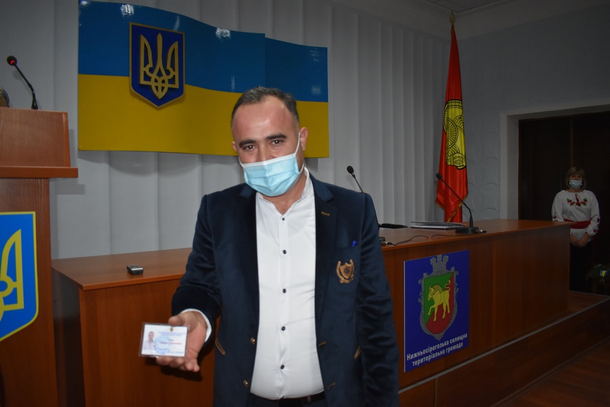 Депутат Нижньосірогозької селищної ради Алішан Алієв