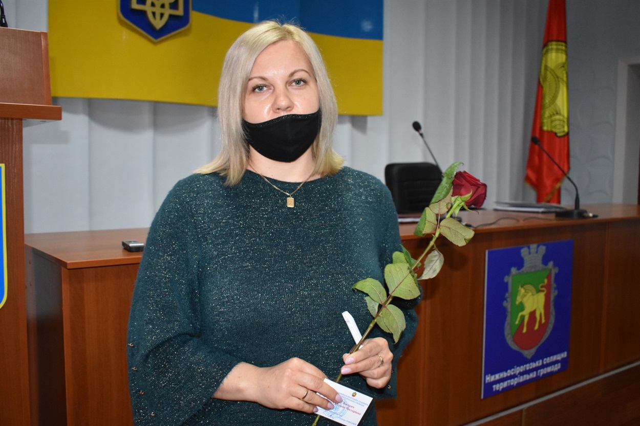 Депутатка Нижньосірогозької селищної ради Світлана Вагерич
