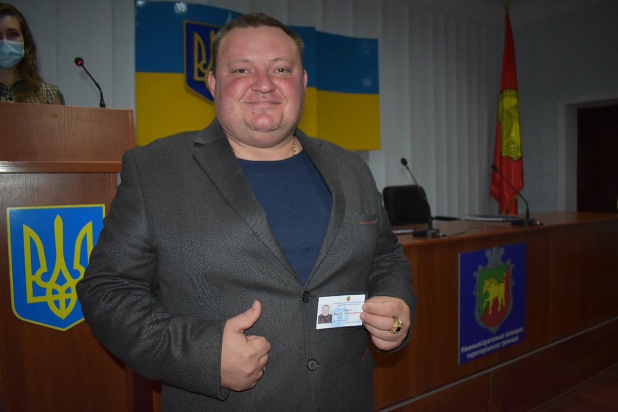Депутат Нижньосірогозької селищної ради Василь Дудка