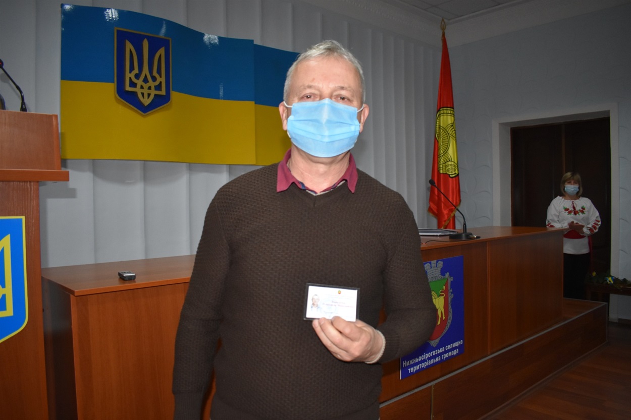 Депутат Нижньосірогозької селищної ради Олександр Ковальчук
