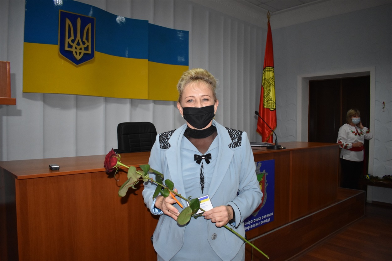 Депутатка Нижньосірогозької селищної ради Світлана Кутіщева