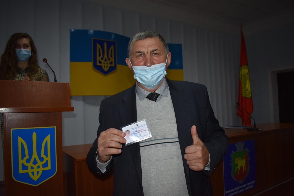 Депутат Нижньосірогозької селищної ради Микола Москаленко