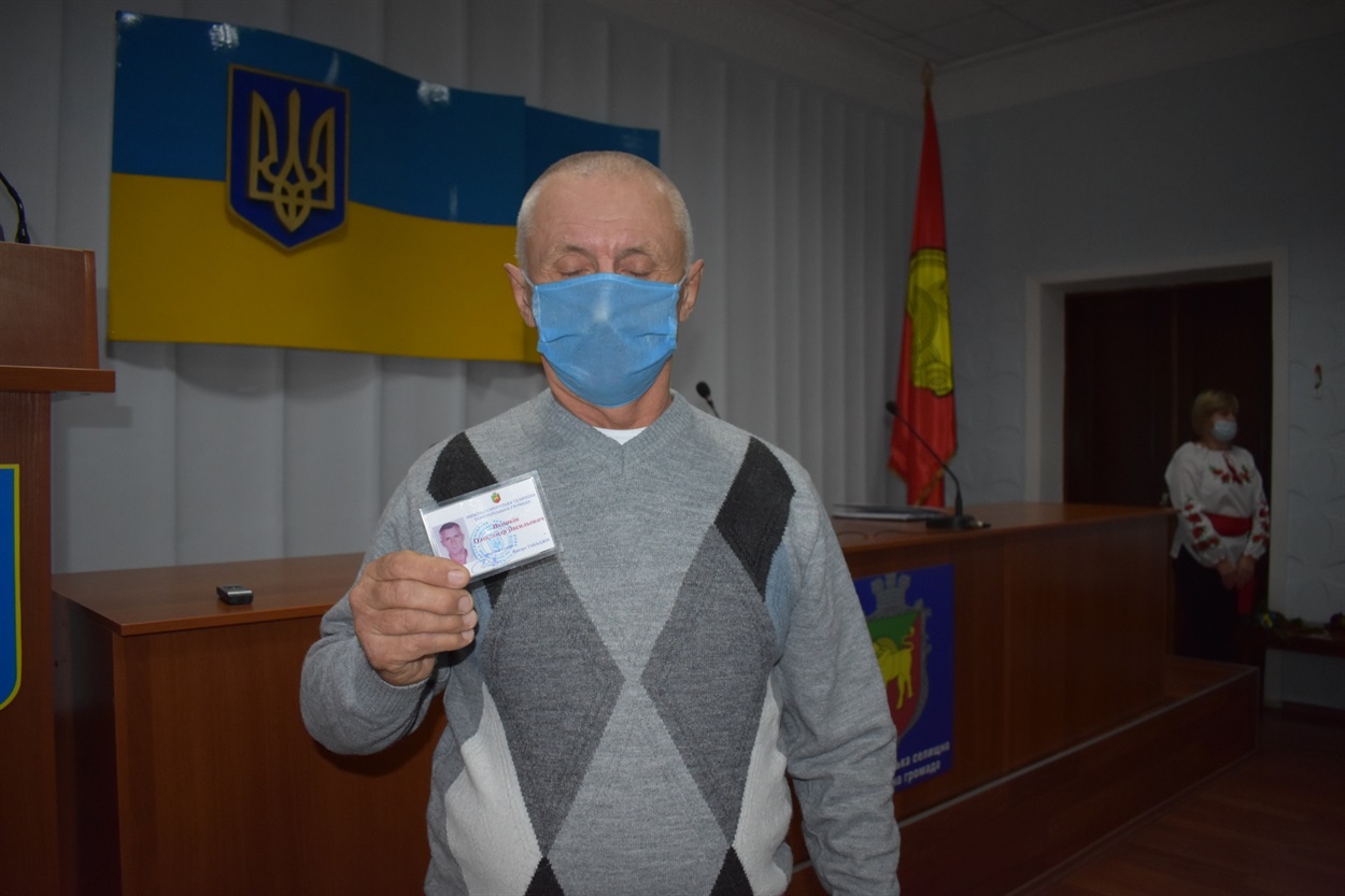 Депутат Нижньосірогозької селищної ради Олександр Немикін