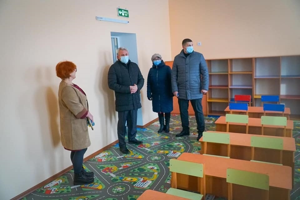 В новому дитсадку просторі та світлі навчальні та ігрові кімнати