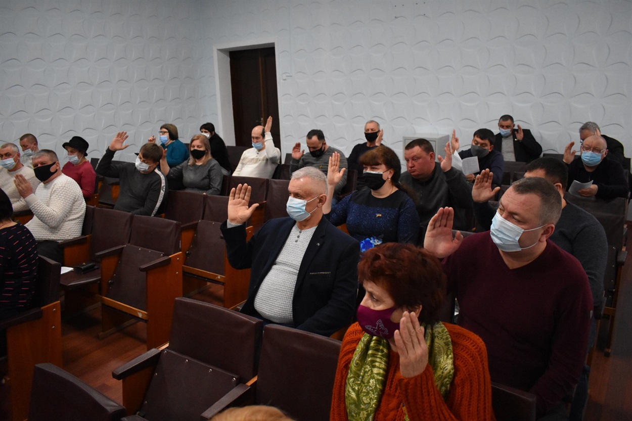 Сесійне засідання Нижньосірогозької селищної ради 8 скликання