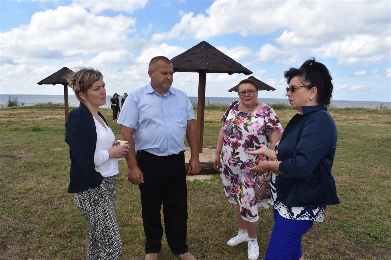 Нещодавно облаштована пляжна зона на березі Дніпро-Бузького лиману