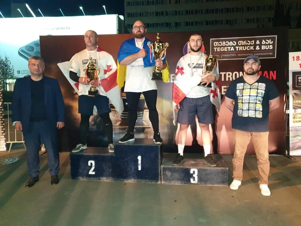 Нагородження учасників чемпіонату Європи з трак-пулу в Грузії