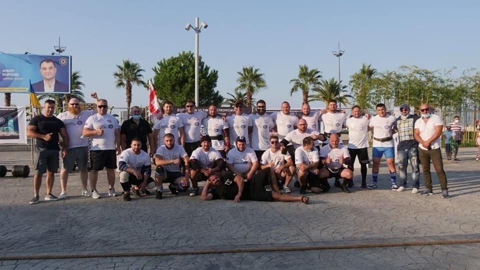 Учасники Ultimate Strongman U105 в Батумі