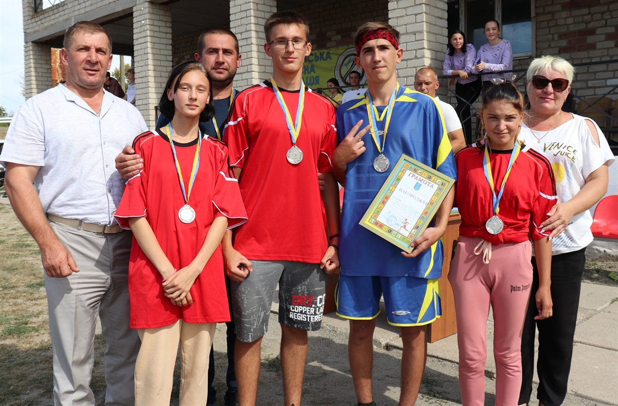 Команда Верхньосірогозького ліцею