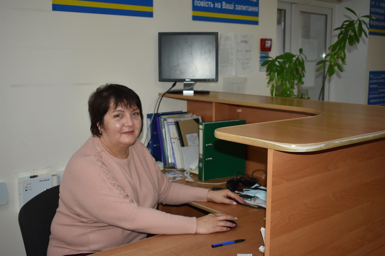 Заступник начальника відділу надання соціальних послуг Оксана Подгорна