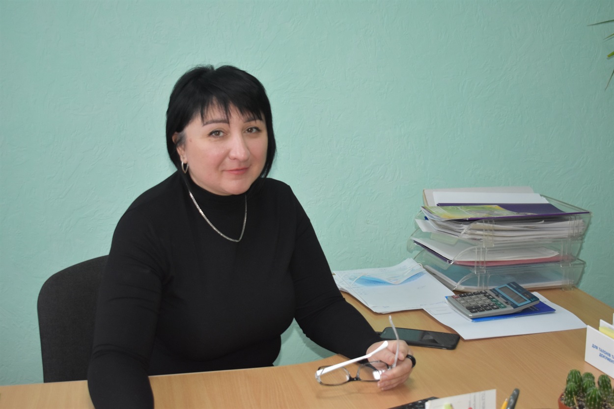 Провідний фахівець з питань зайнятості відділу надання соціальних послуг Антоніна Кулініч