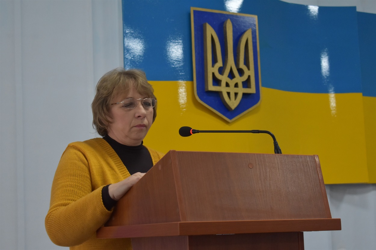 Начальник фінансового відділу селищної ради Людмила Черниш