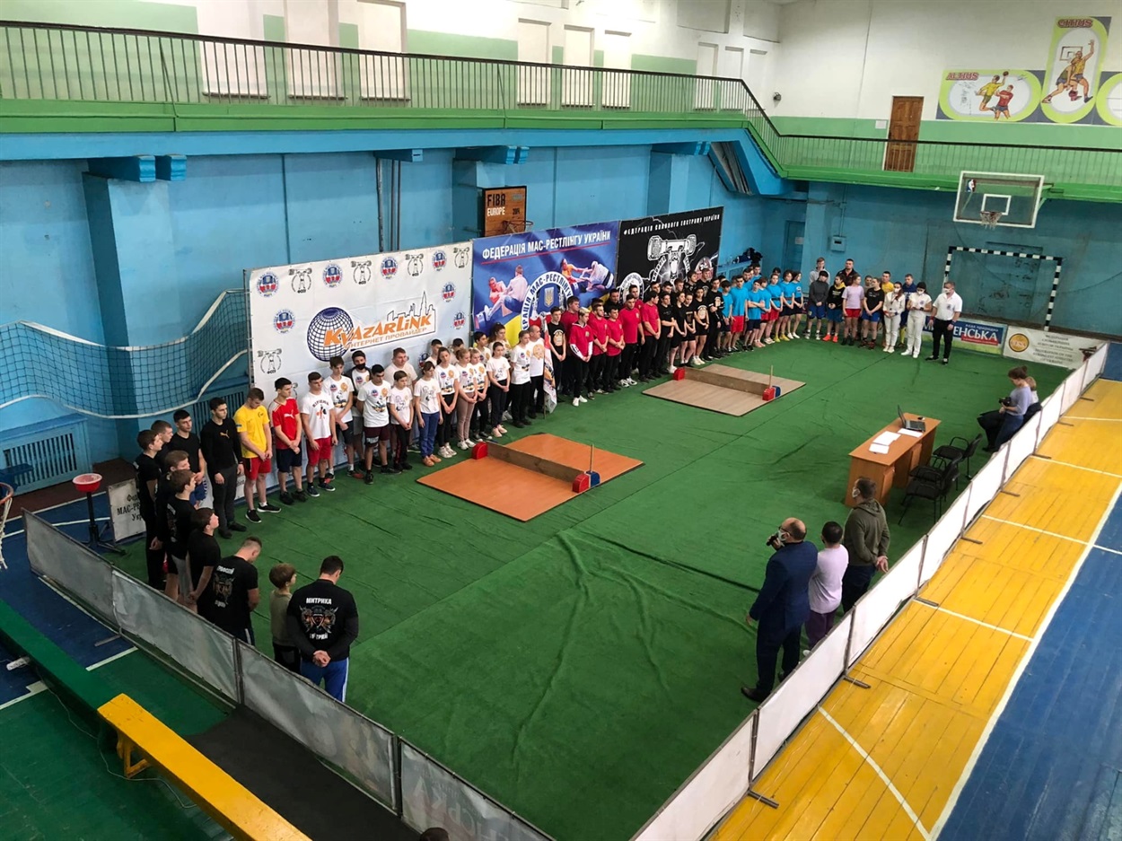 Учасники VII Чемпіонаті України з мас-рестлінгу