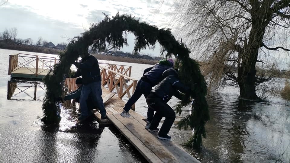 Підготовка до свята Водохреща