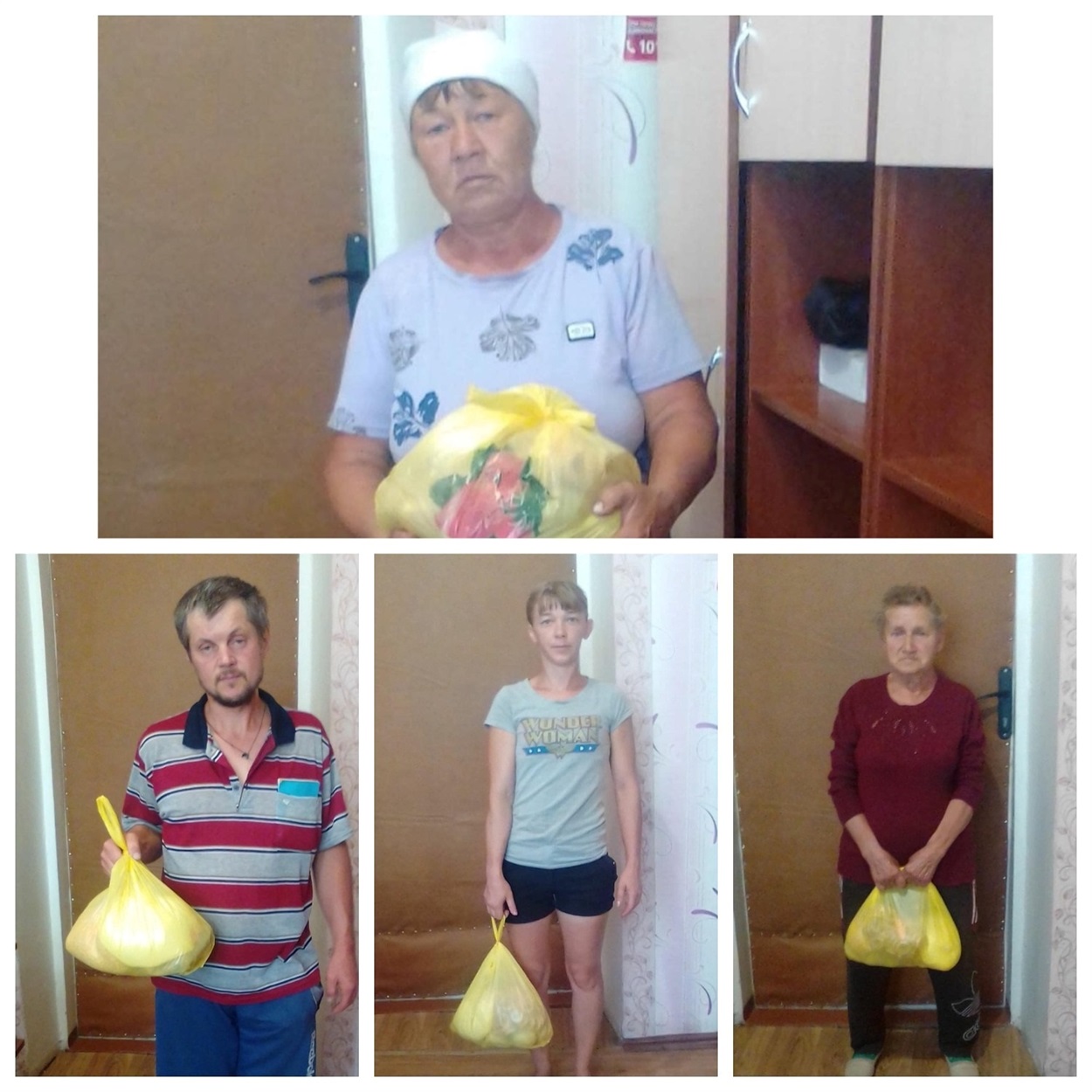 Роздача продуктових наборів у Верхніх Торгаях
