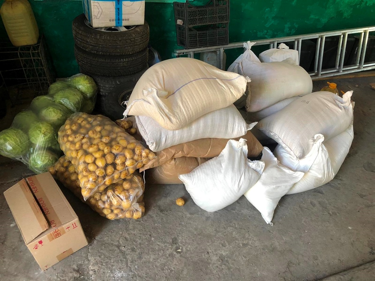 Доставка продуктів пацієнтам інтернату