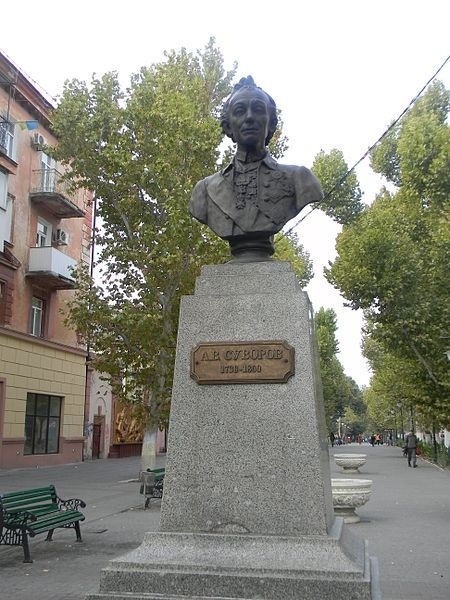 Пам'ятник Олександру Суворову в Херсоні