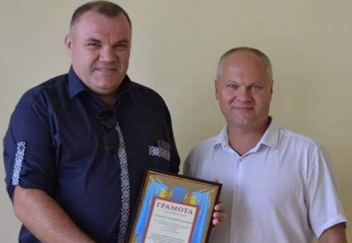 Олександр Слісаренко, Дмитро Ляхно. Фото з архіву Горностаївка. Info