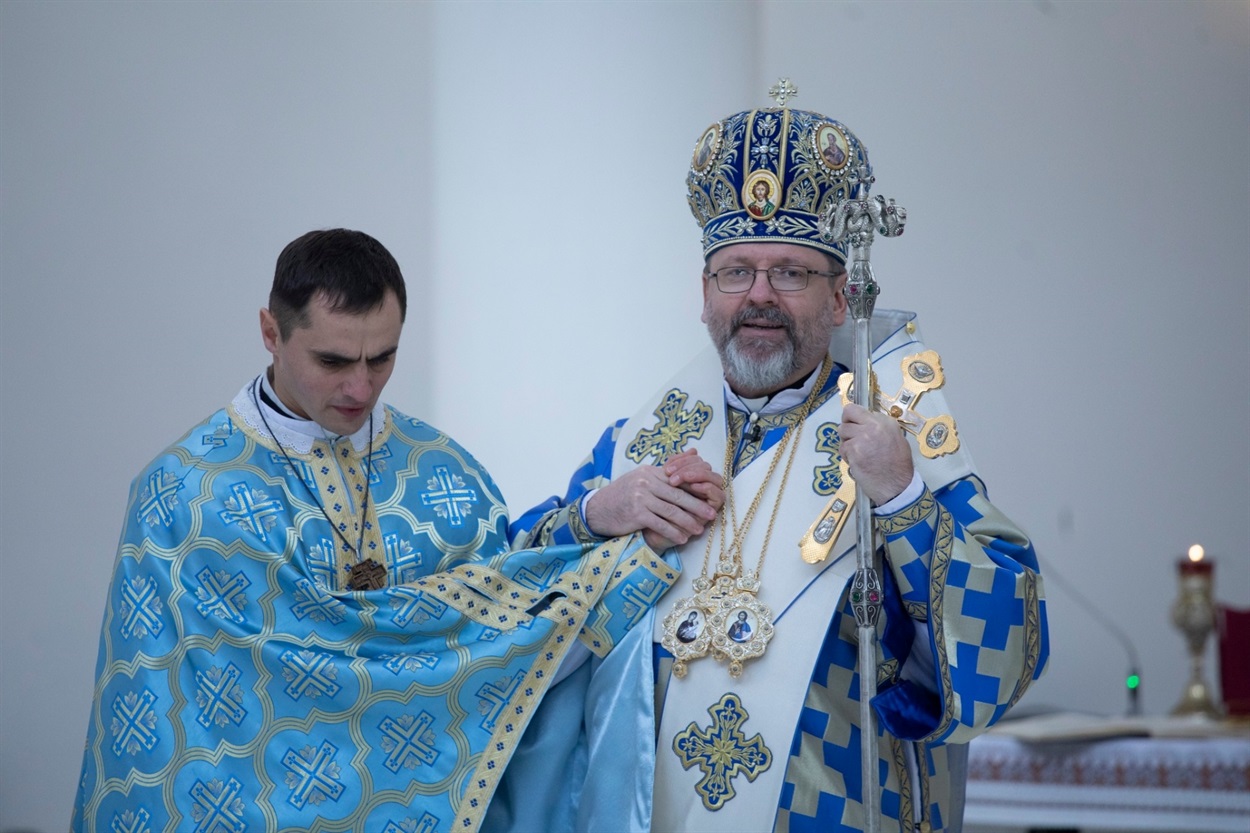 Олександр Богомаз і Блаженніший Святослав 