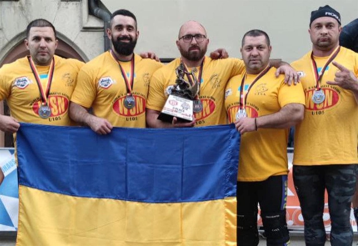 Збірна України – срібні призери Чемпіонаті світу “World’s Strongest Nation U105” (Ландсхут, Німеччина, 2022 рік) 
