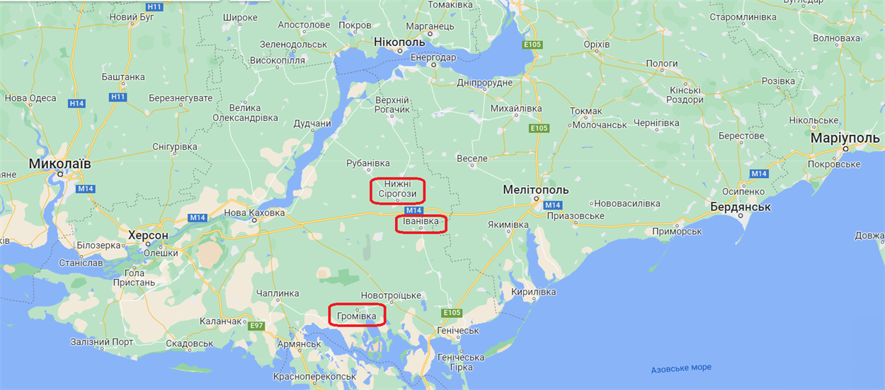 Скріншот www.google.com/maps
