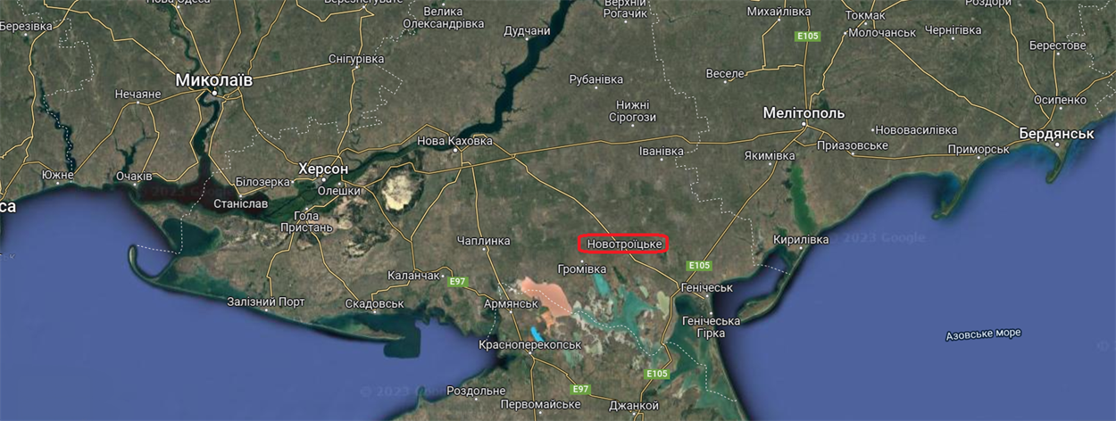 Скріншот www.google.com/maps