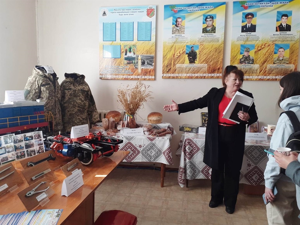 Заступниця міськголови Ліана Пересадченко розповідає про підприємства громади