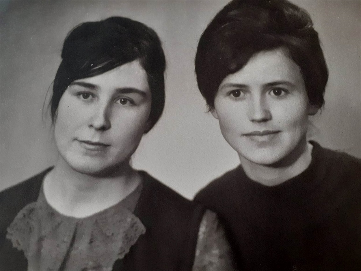 1972 рік. Світлана Ведєєва і Любов Рудя
