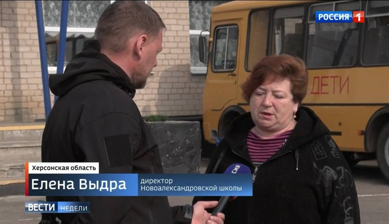 Скріншот з відео пропагандистів