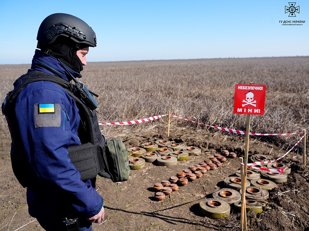 Розмінування: Миколаївська область. Фото ДСНС