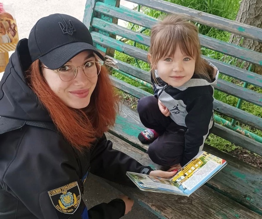 Фото зі сторінки у Facebook “Поліція Херсонської області”