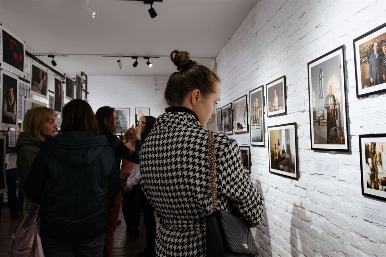 На відкритті фотовиставки «Сміливі» в Знам’янці